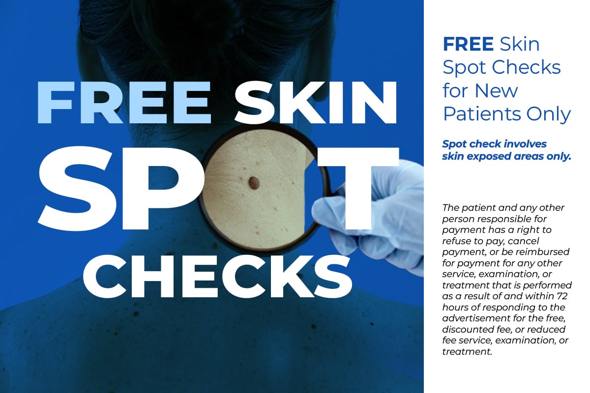 Free Skin Spot Checks Banner Free Skin Spot Checks Banner