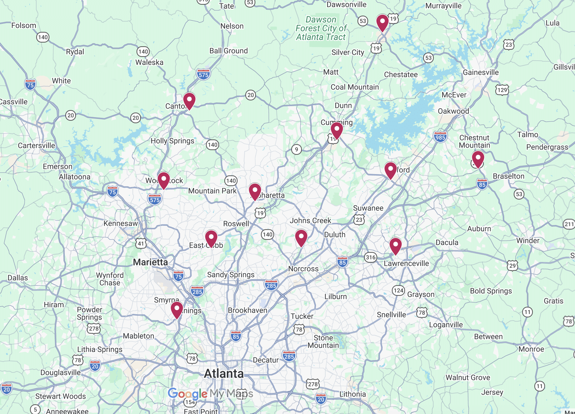 Goodman Locations Maps Image