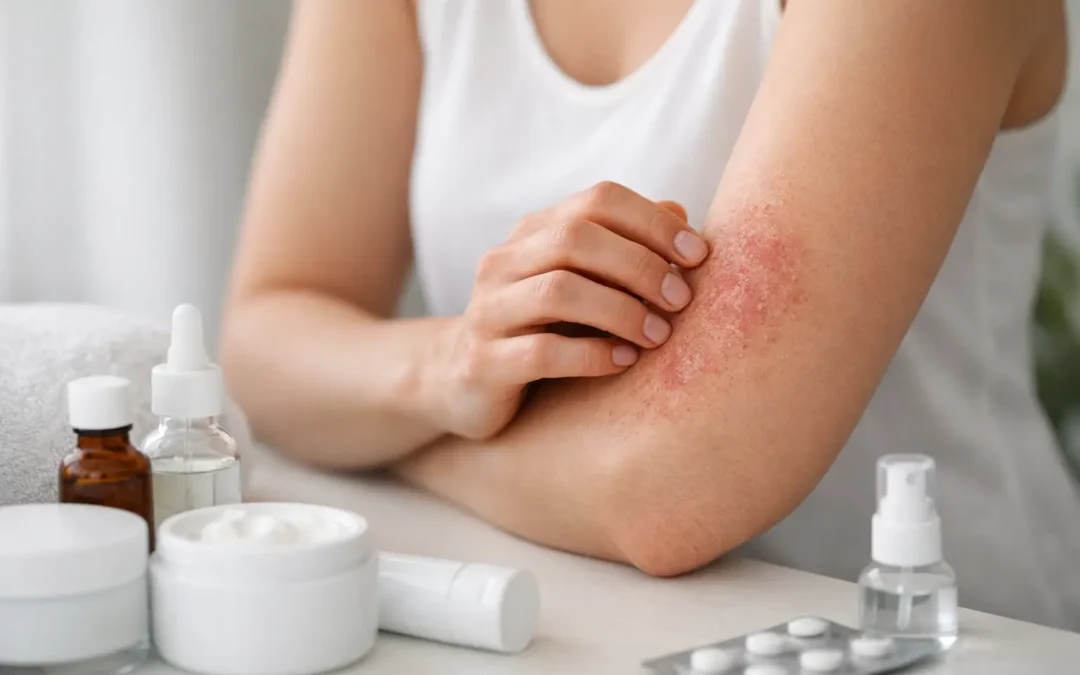 O melhor tratamento para os surtos de eczema