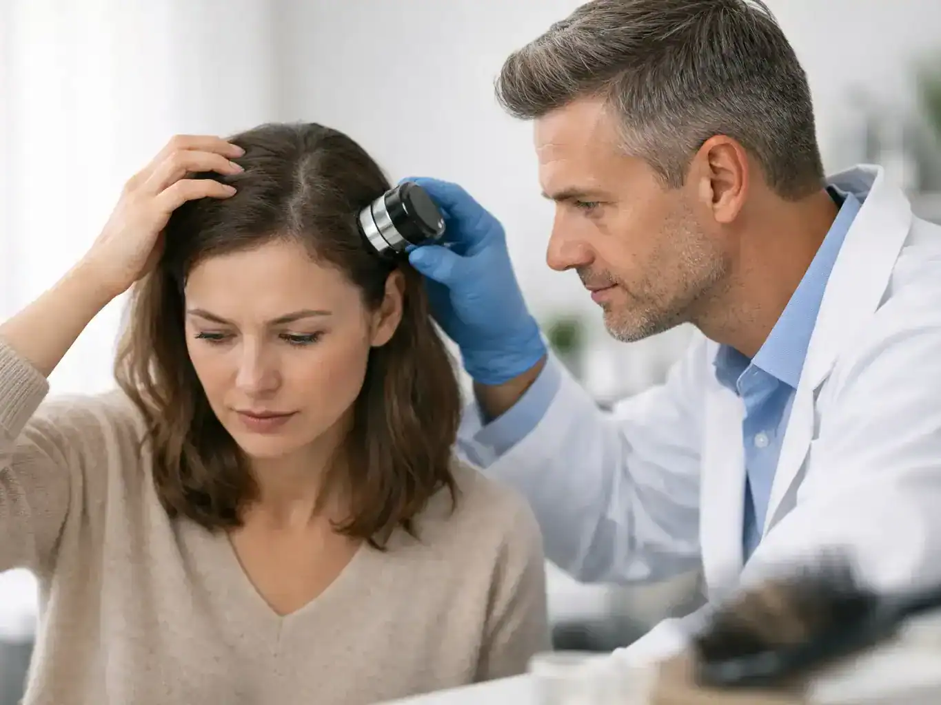 When to See a Dermatologist for Hair Loss
