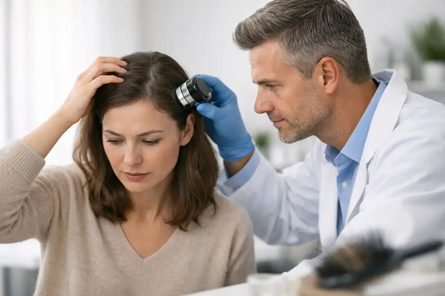 When to See a Dermatologist for Hair Loss