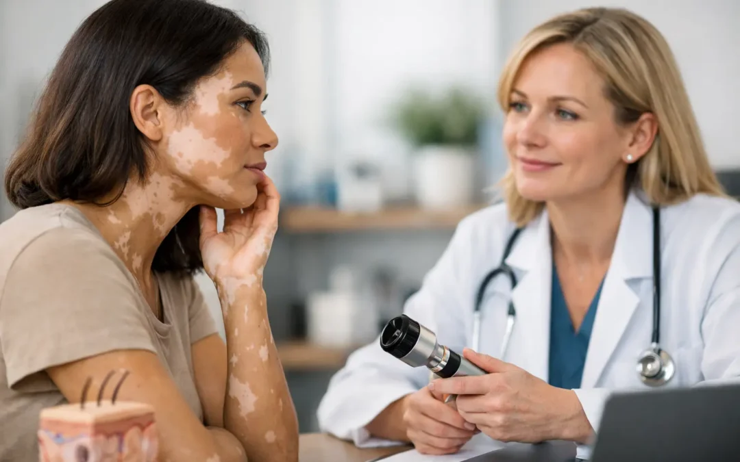 Quando consultar um especialista em vitiligo