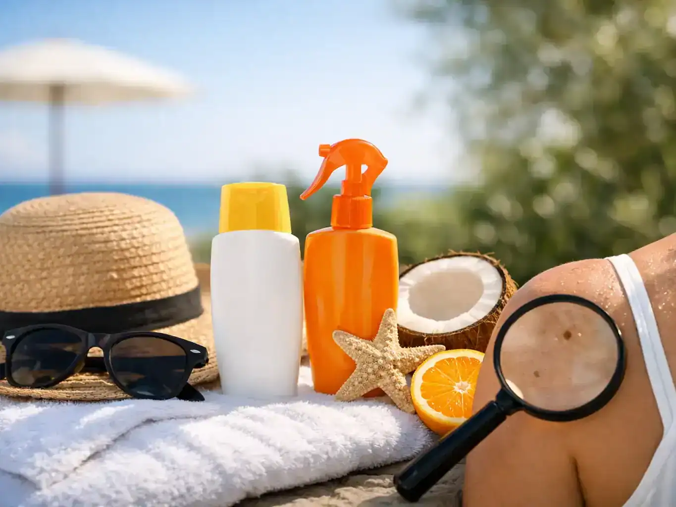 Good skin cancer prevention habits include sunscreen, skin checks and knowing when you should seek shade